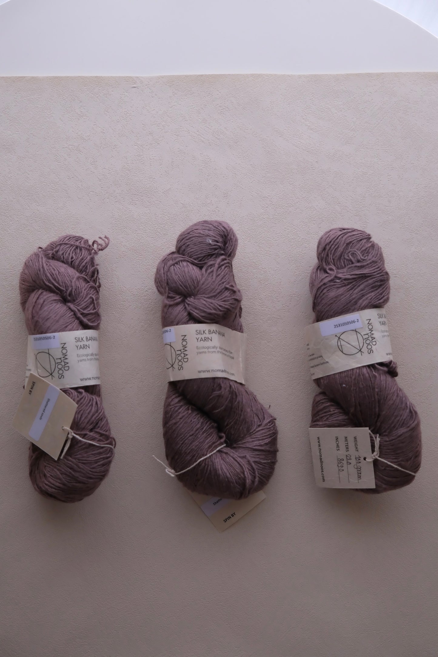 Nomadnoos | Silk Banana Yarn 蕉麻線