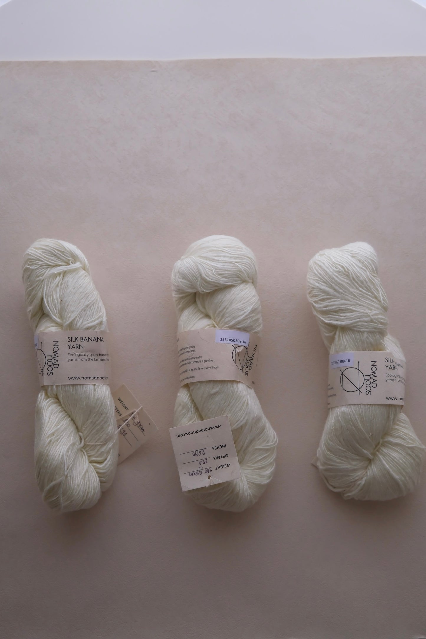 Nomadnoos | Silk Banana Yarn 蕉麻線