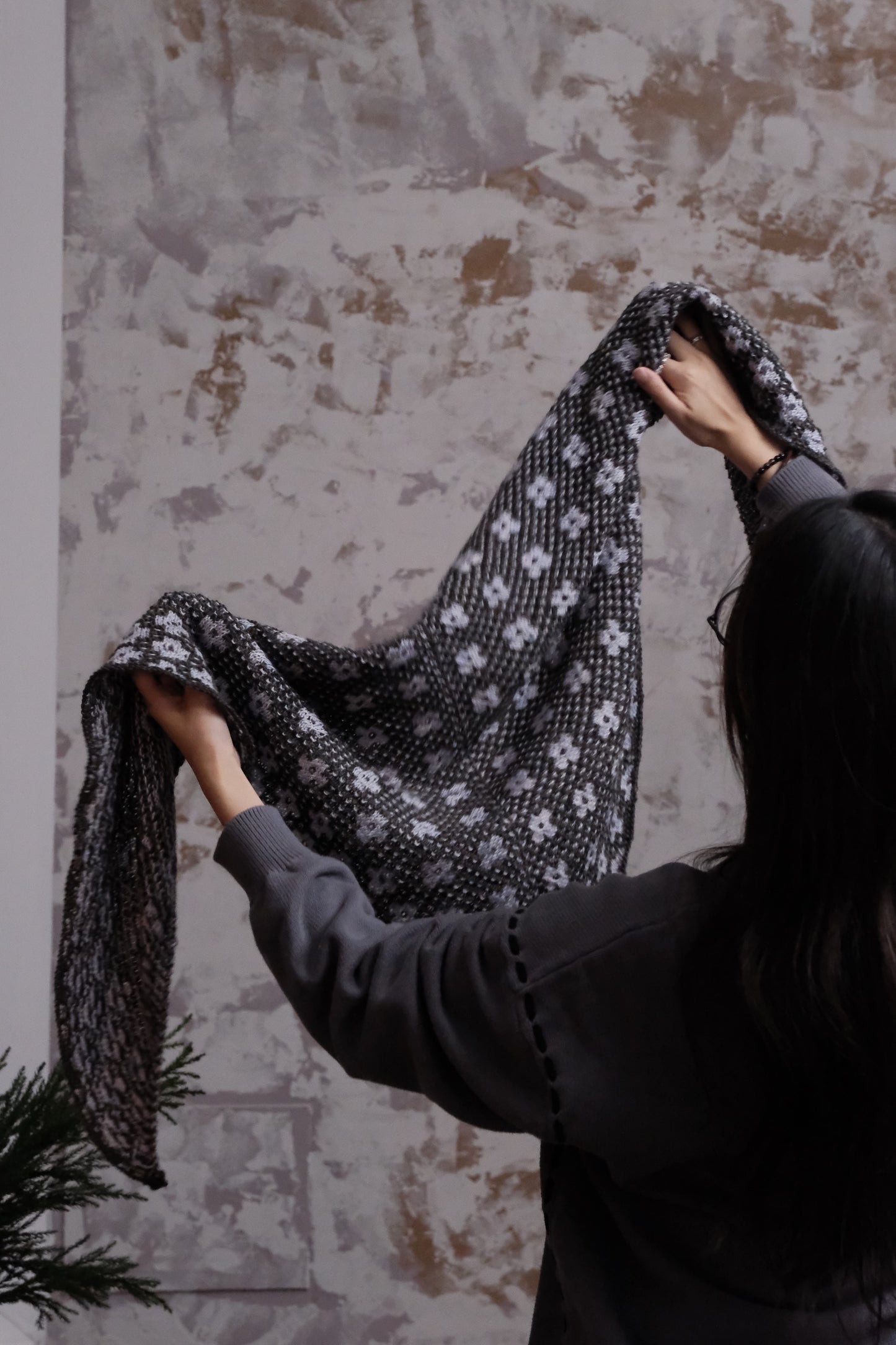 繁花披肩 | Knitting kit